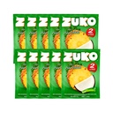 Pack de 10uds Refresco Zuko de Piña Colada (20g)