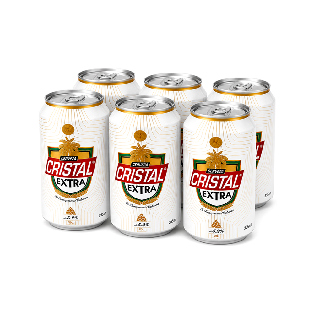 Pack Cerveza Cristal Extra (6x355ml)