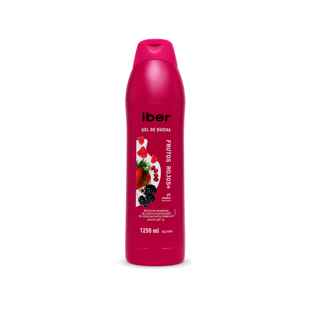 Gel Iber de Ducha Frutos Rojos (1250ml)