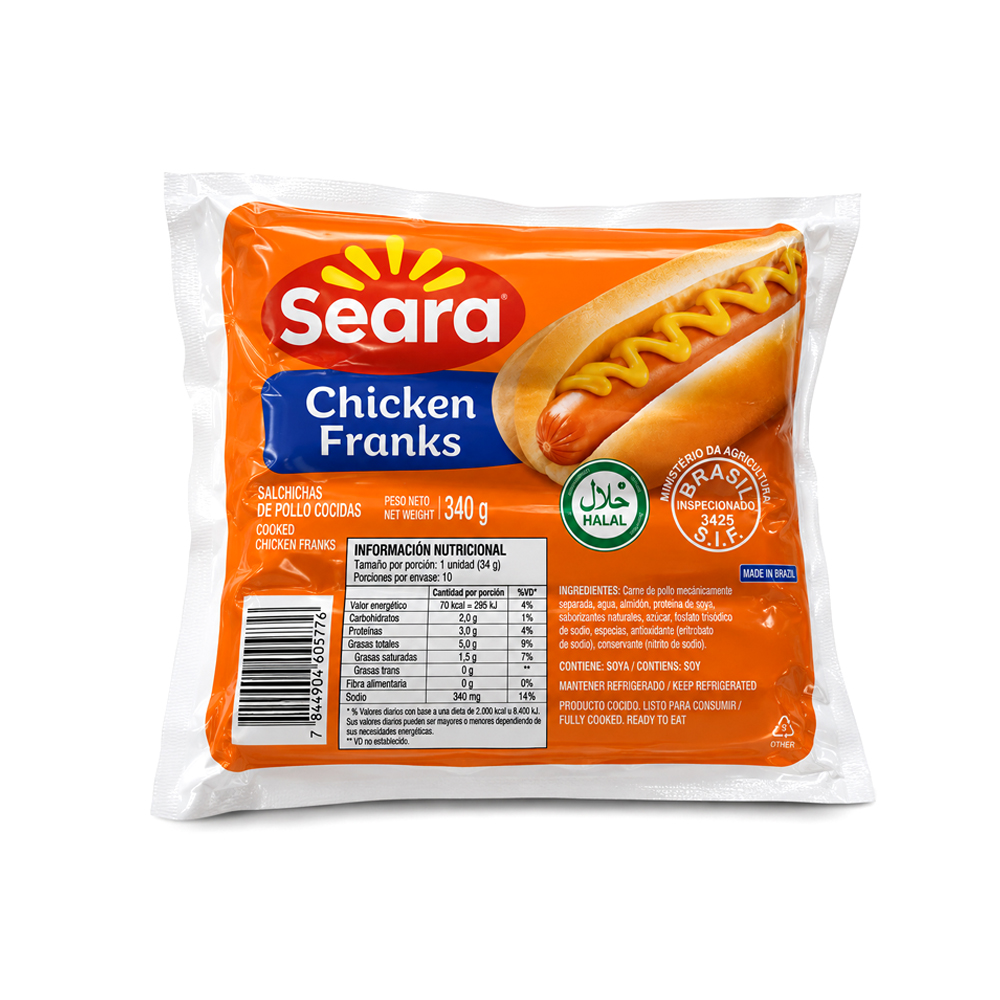 Salchicha de Pollo SEARA (340g)