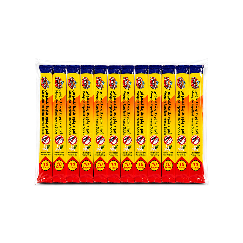 Pack de 12 uds de Incienso Antimosquitos Olor a Flores(10uds)