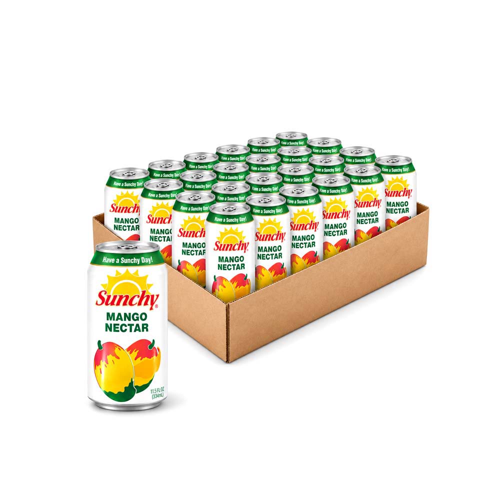 Caja de Néctar de Mango Sunchy (24x334ml)