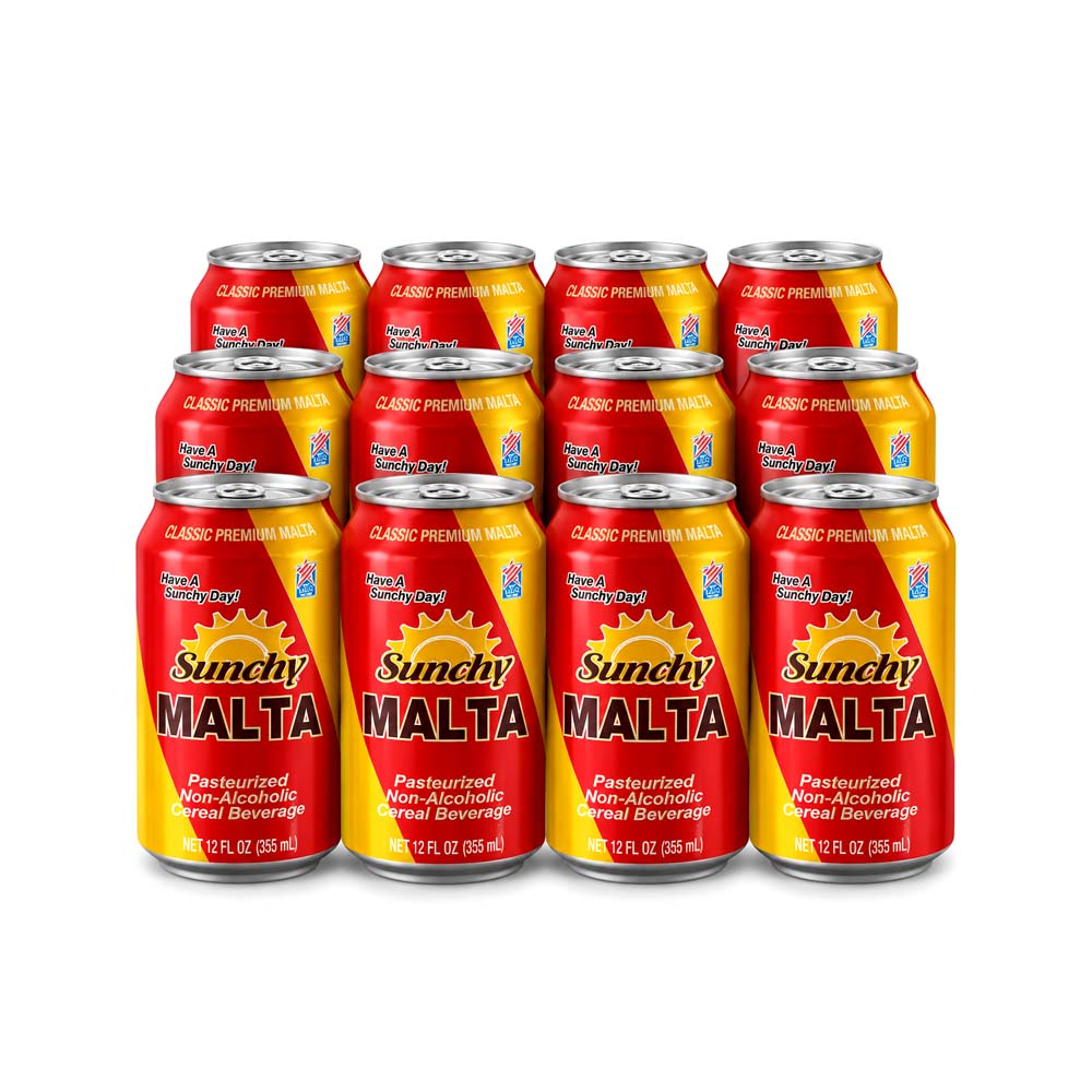 Pack de 12uds de Malta Sunchy (12x355ml)