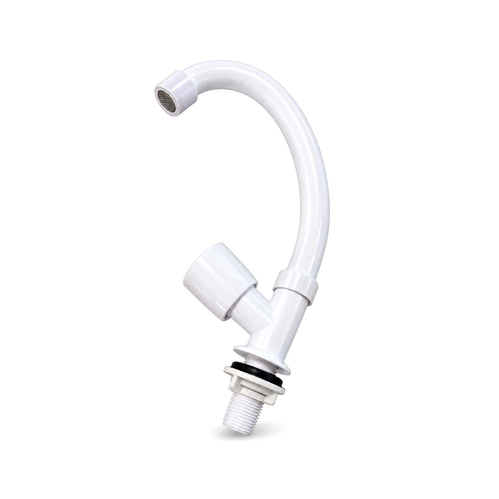Llave Plástica Cuello de Ganso para Fregadero AQUA-Q