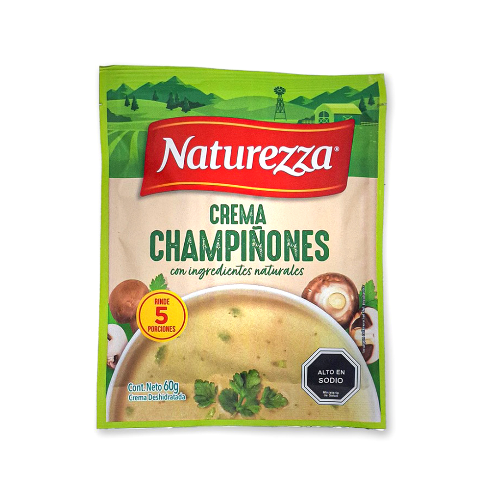 Crema de Champiñones Naturezza (60g)