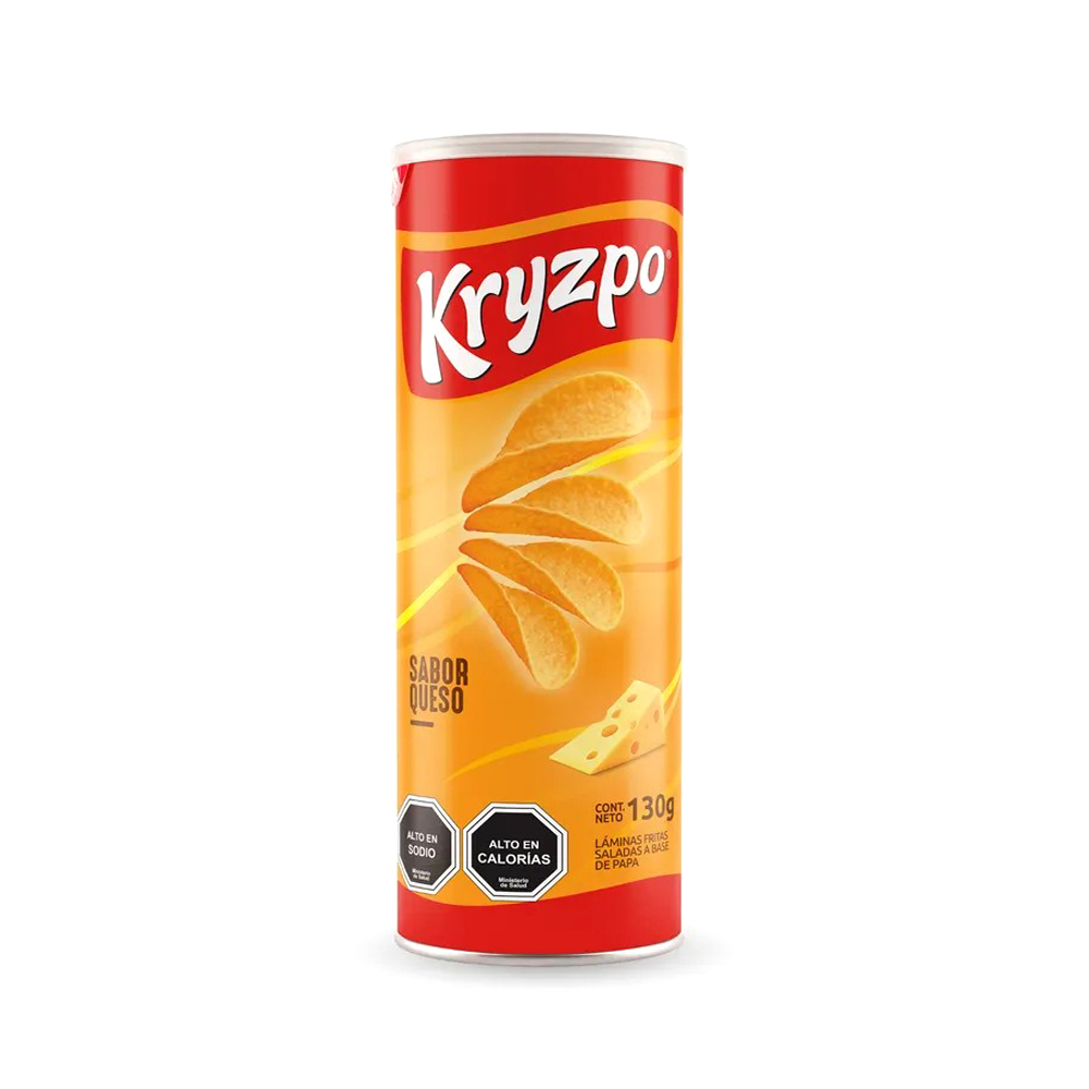 Papas fritas sabor crema queso Kryzpo (130 g / 4.58 oz)