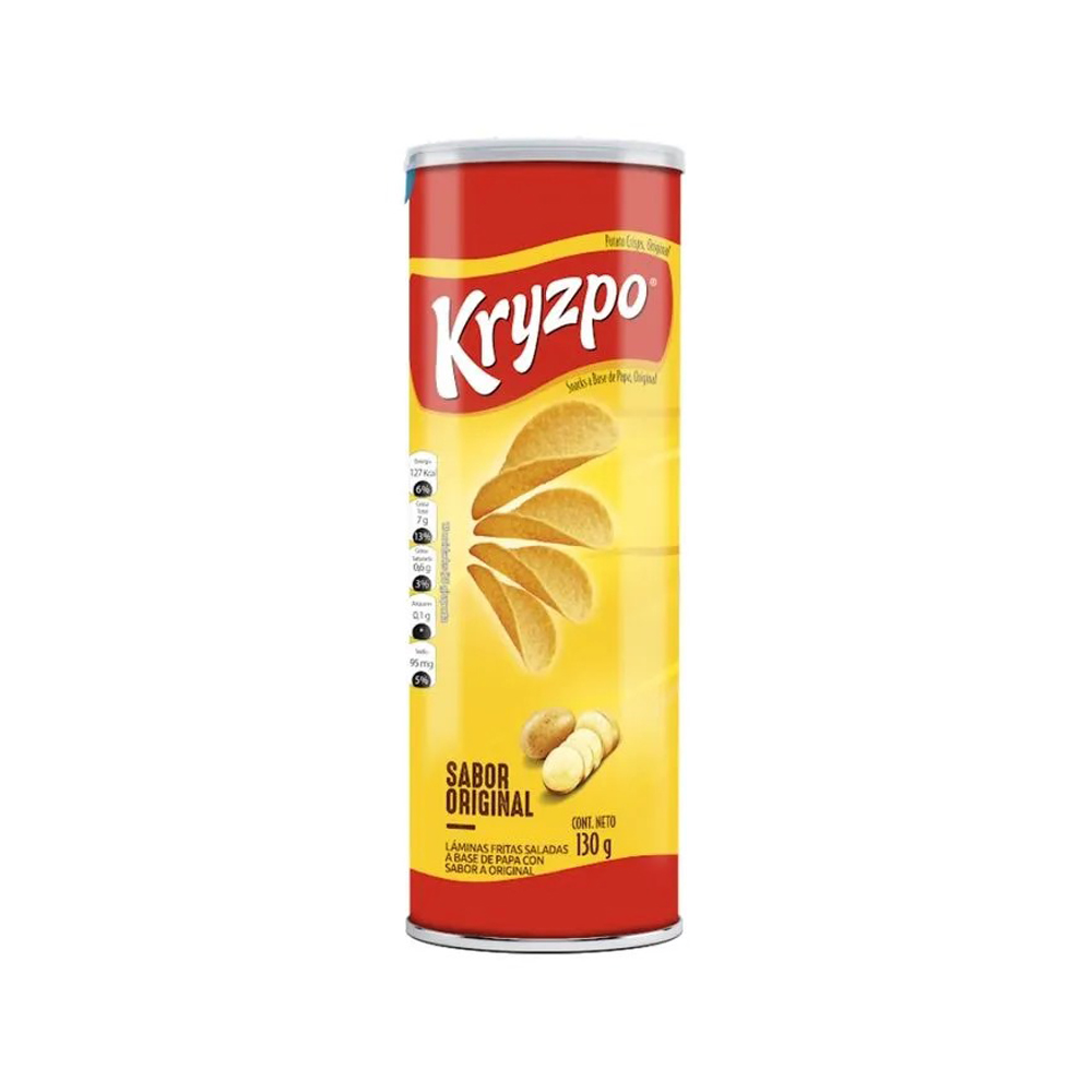 Papas fritas sabor original Kryzpo (130 g / 4.58 oz)