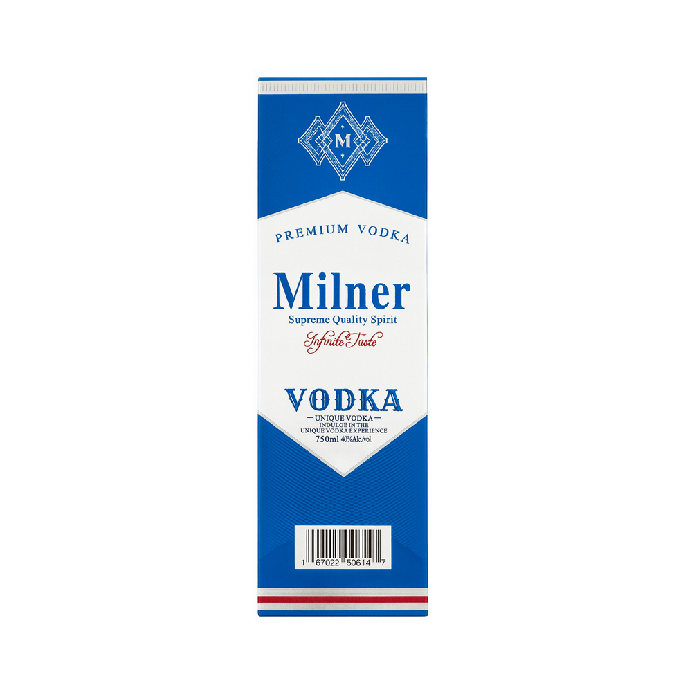 Milner Unique Vodka (750ml)