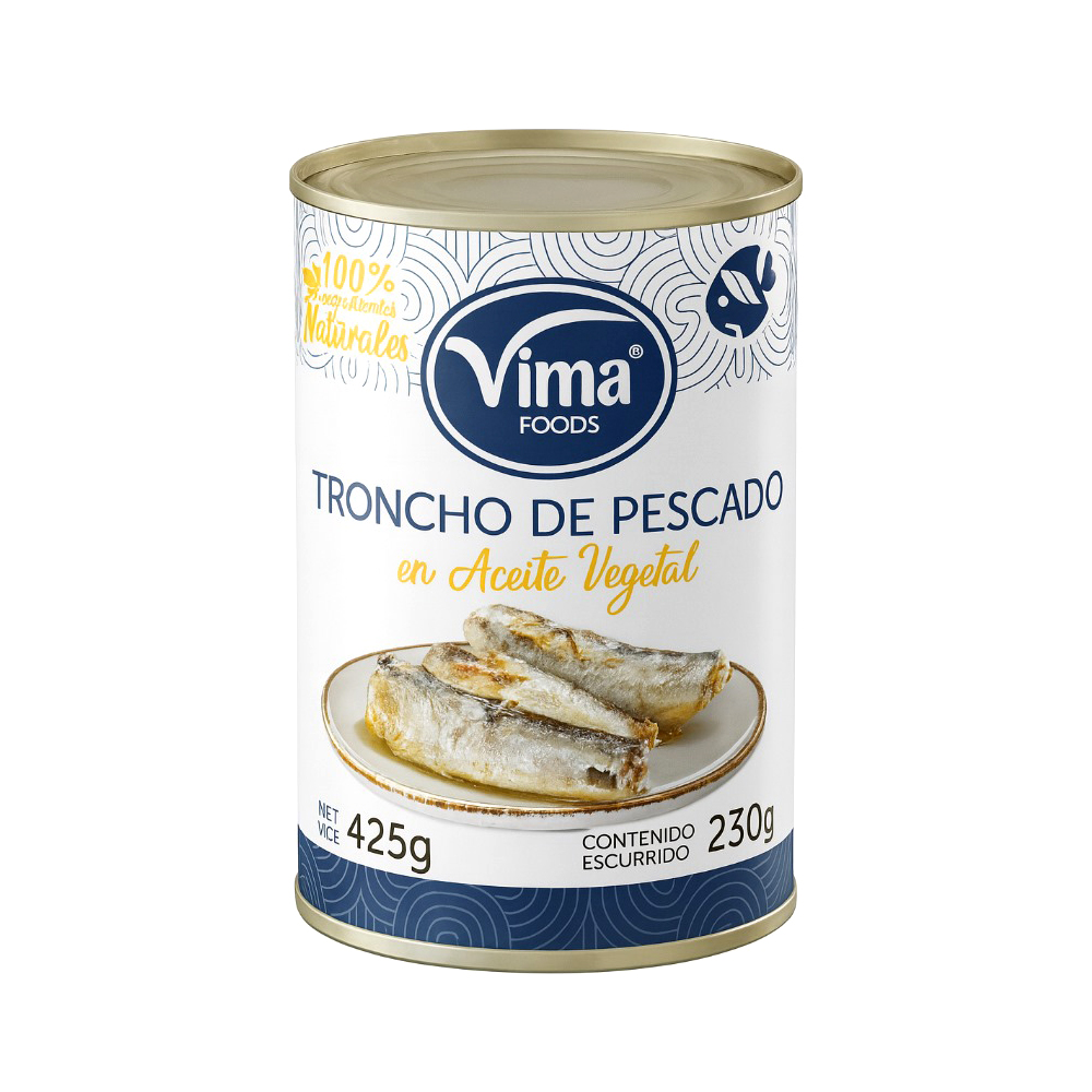 Troncho de Pescado en Aceite Vegetal (425g)