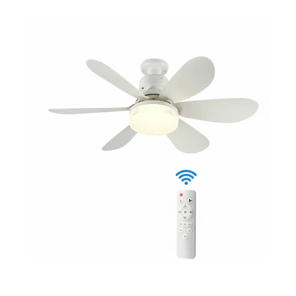 Lámpara de Techo con Ventilador