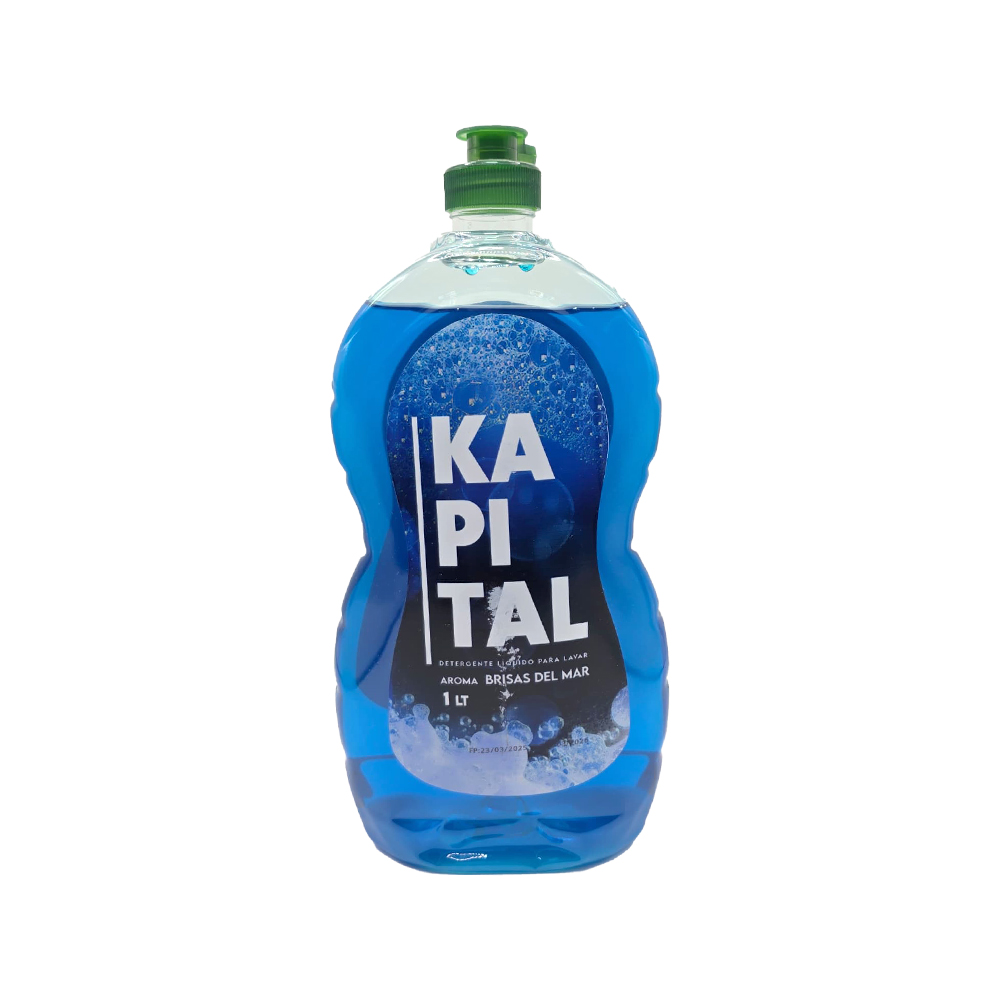 Detergente Kapital Líquido para Lavar Brisas del Mar(1000ml)