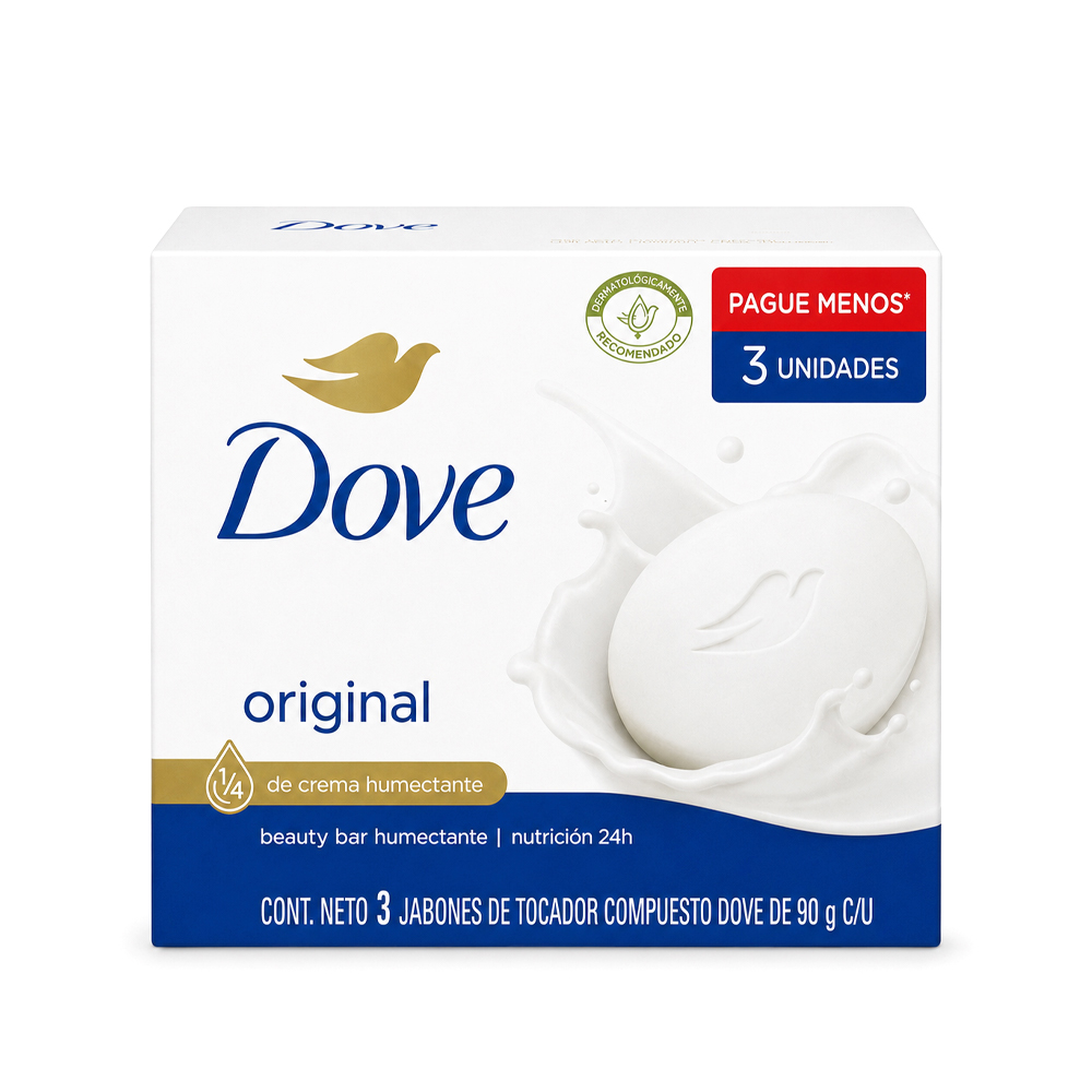 Jabón Dove (3X90g)