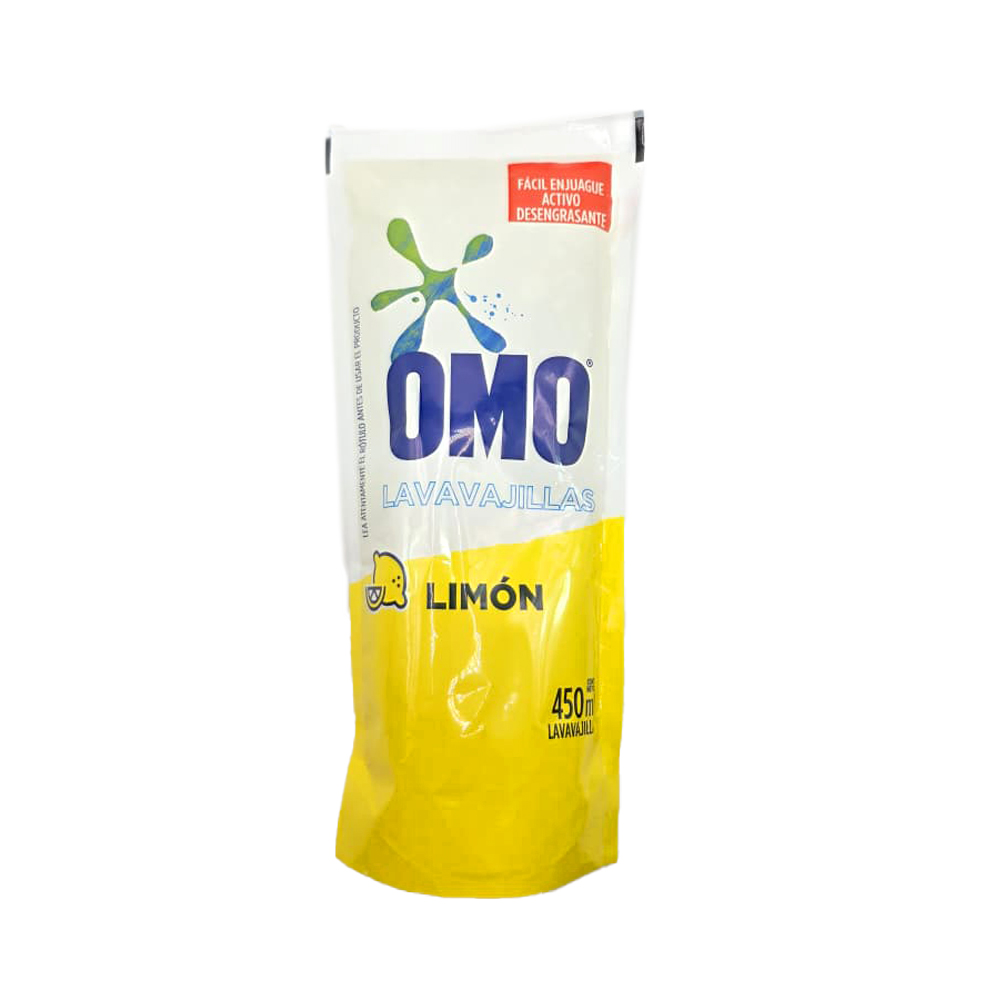 Lavavajillas Omo Limón (450ml)