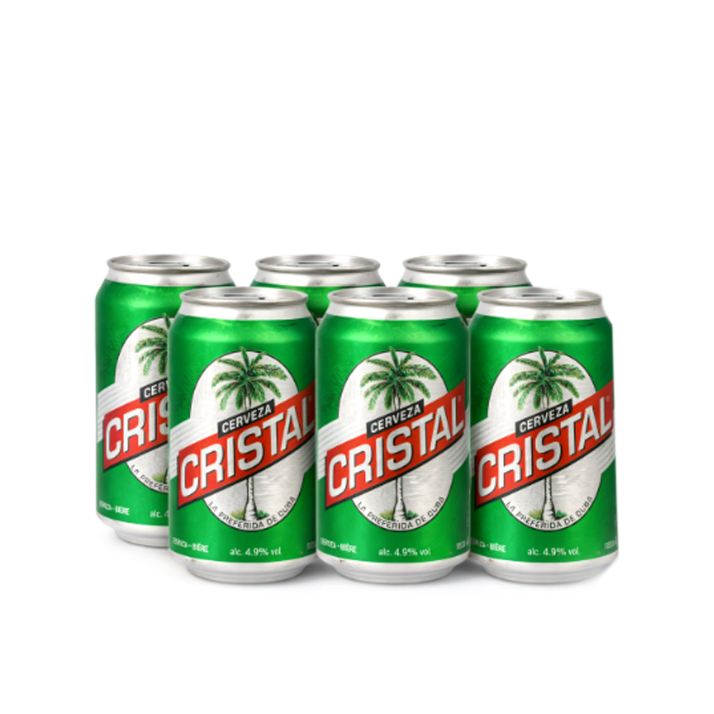 Pax de 6 uds Cerveza Cristal (6x355ml)