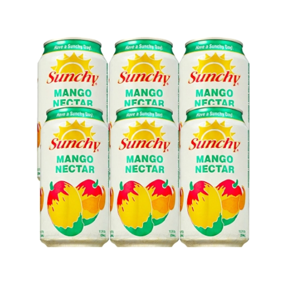 Pack 6uds Néctar sabor Mango Sunchy (6x334 ml)