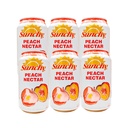 Pack 6uds Néctar sabor Melocotón Sunchy (6x334 ml)
