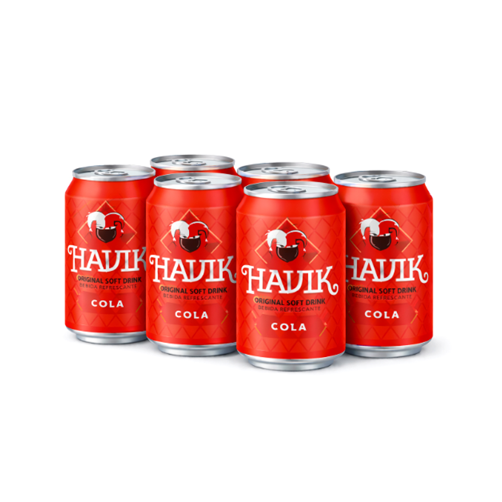 Pack de Refresco Sabor Cola Havik(6x330ml)