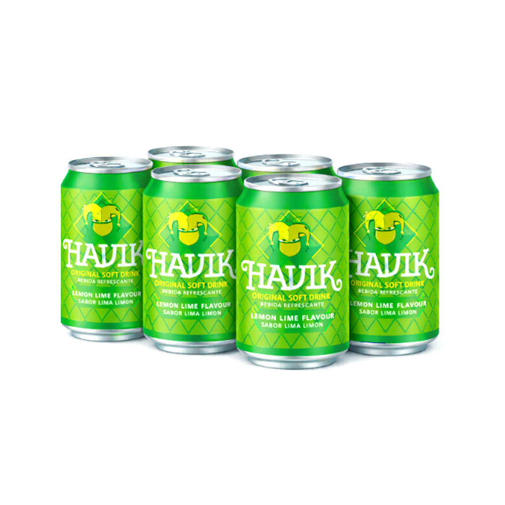 Pack de Refresco Sabor Limón Havik(6x330ml)