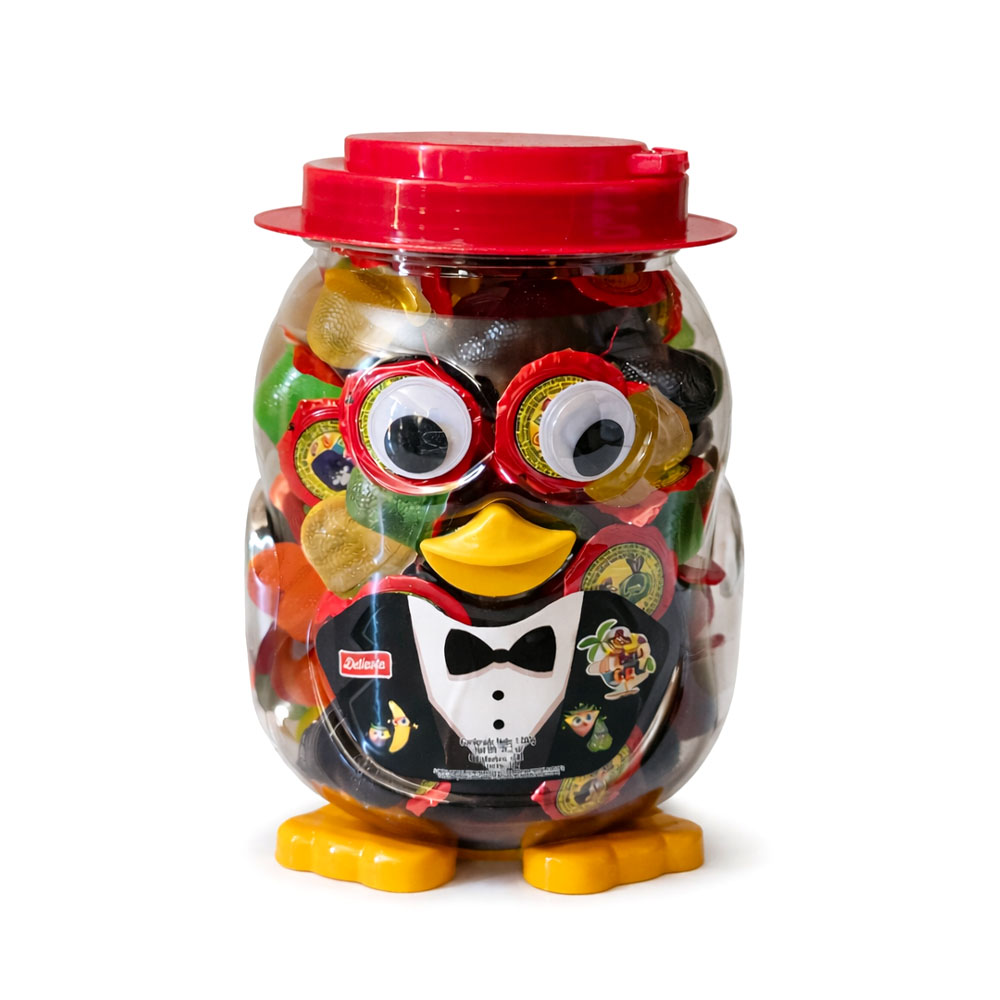Pomo Gelatina Pingüino (100uds)
