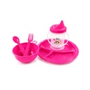 Set de Alimentación para Bebe de Color Rosado