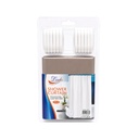 Cortinas de Baño Plásticas Impermeables Color Beich (180cmx180cm)