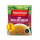 Sopa en polvo sabor posta (carne) con cabellos Naturezza (55g)